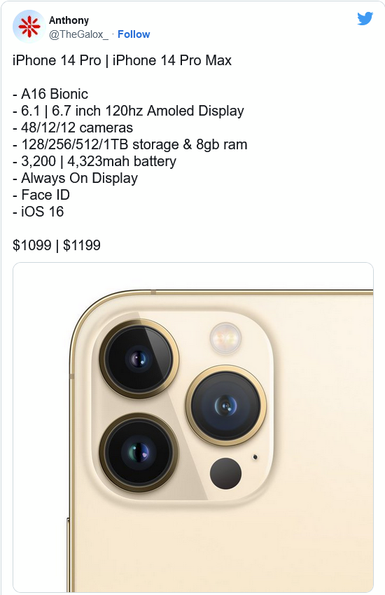 云龙苹果14维修分享iPhone 14全系涨价 